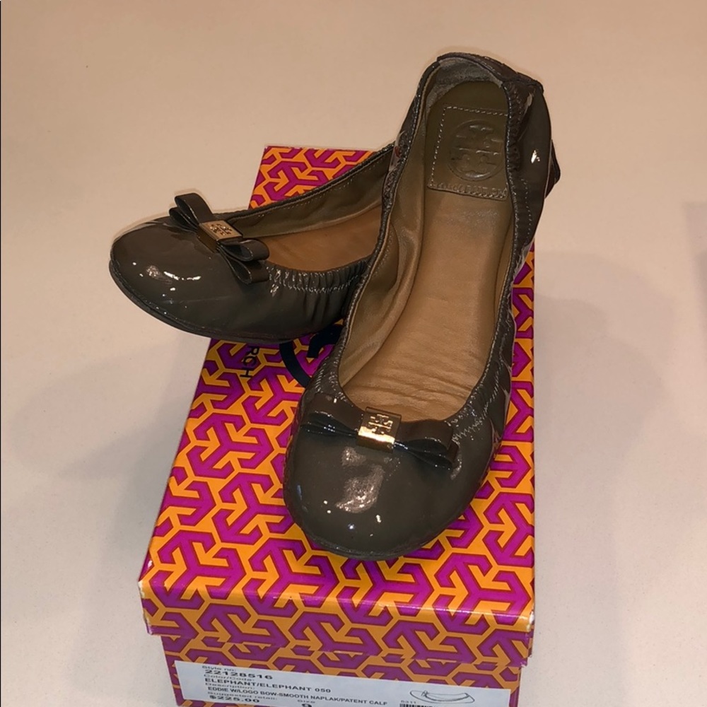 Tory Burch Patent Leather ballet flats
